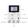 300W Adjustable DC Power Supply 0-60V 0-5A Switching Precission Lab
